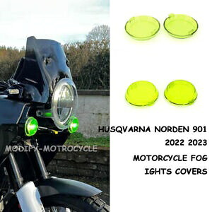 オートバイフォグランプグリーンカバーハスクバーナノルデン 901 2022 2023 Motorcycle Fog Lights Green Covers Fit For Husqvarna Norden 901 2022 2023 【並行輸入品】 35,750円