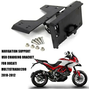 Ducati Multistrada1200 2010-2012 ナビゲーションブラケット電話 USB 充電器ホルダー For Ducati Multistrada1200 2010-2012 Navigation Bracket Phone USB Charger Holder 【並行輸入品】 39,325円