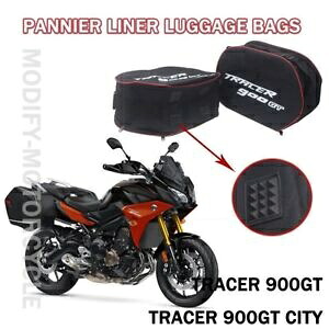 荷物バッグ拡張可能なインナーパニアライナーバッグヤマハトレーサー 900GT シティ Luggage Bags Expandable Inner Pannier Liner Bags For YAMAHA TRACER 900GT CITY 【並行輸入品】