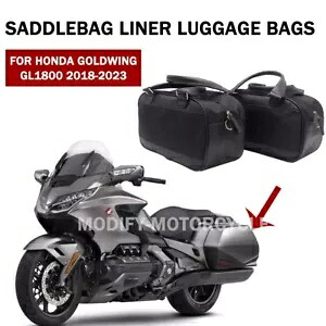 サドルバッグライナーインナー荷物バッグホンダゴールドウィング 1800 2018-2022 に適合 Saddle Bag Liner Inner Luggage Bags Fit For HONDA Goldwing 1800 2018-2022 【並行輸入品】