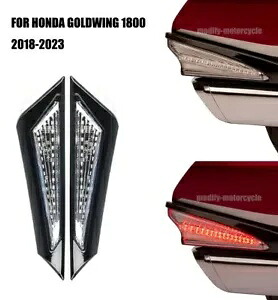 サイドインジケーターライトのサドルバッグホンダゴールドウィング GL1800 F6B 2018-2023 Side indicator Light Of Saddle Bag For Honda Goldwing GL1800 F6B 2018-2023 【並行輸入品】