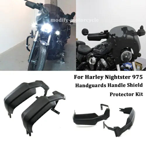 ハーレーナイトスター 975 RH975 2022-2023 ハンドルバーハンドガード風防カバー For Harley Nightster 975 RH975 2022-2023 Handle Bar Hand Guard Wind Shield Cover 【並行輸入品】