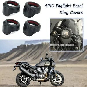 4PIC Foglight ベゼルトリムフェアリングカバーハーレーナイトスター 975 RH975S 2022 2023 4PIC Foglight Bezel Trim Fairing Cover For Harley Nightster 975 RH975S 2022 2023 【並行輸入品】