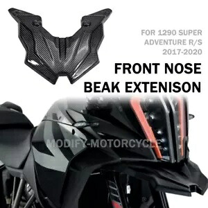 前輪マッドガードくちばしノーズフェンダー KTM 1290 スーパー ADV R/S カーボン 2017-20 Front Wheel Mudguard Beak Nose Fender FOR KTM 1290 Super ADV R/S Carbon 2017-20 【並行輸入品】