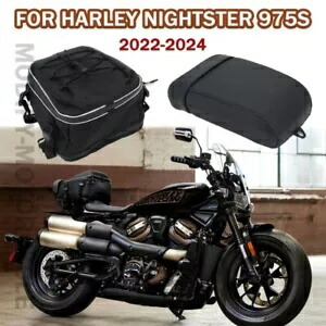 助手席ピロンシートパッド収納袋セットハーレー Nightster975 RH975S 2022-24 Passenger Pillon Seat Pad Storage Bag Set For Harley Nightster975 RH975S 2022-24 【並行輸入品】