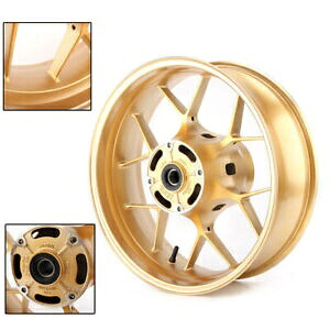 ホンダ CBR600RR F5 2013-2018 ゴールドアルミ合金オートバイ後輪リム For Honda CBR600RR F5 2013-2018 Gold Aluminum Alloy Motorcycle Rear Wheel Rim 【並行輸入品】|カスタムパーツ WORLD倉庫