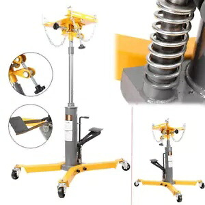 1100LB 2 ステージ油圧トランスミッション ジャッキ、360° スイベル ホイール リフト ホイスト付き 1100LB 2 Stage Hydraulic Transmission Jack w/360° Swivel Wheels Lift Hoist 【並行輸入品】