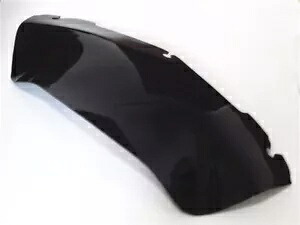 ブラック 7 インチ ウェーブ ウィンドスクリーン フロントガラス 14-Up ハーレー ツーリング FLHT FLHX バイク用 Black 7\