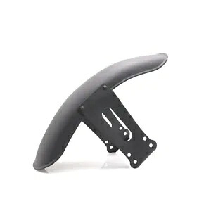 ホンダレトロCG125クルーザー用ブラックフロントフェンダーマッドガードメタルマッドガードカバー Black Front Fender Mudguard Metal Mud Guard Cover For Honda Retro CG125 Cruiser 【並行輸入品】