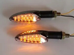 LED オートバイ ウインカー ストリート ダート スポーツ バイク ATV デュアル スポーツ R1 用 LED Motorcycle Turn Signal for Street Dirt Sport Bike ATV Dual Sports R1 【並行輸入品】
