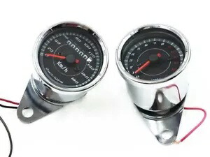 カスタムバイク走行距離計 + EFI タコメーター スピードメーター スピードメーター タコゲージ Custom Motorbike Odometer+ EFI Tachometer Speedometer Speedo meter Tacho Gauge 【並行輸入品】