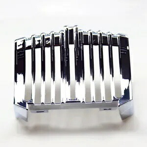 ストリートバイク クローム オイルクーラー トリム カバー ハーレー エレクトラグライド ツーリング 17-18用 Street Bikes Chrome Oil Cooler Trim Cover For Harley Electra Glide Touring 17-18 【並行輸入品】 37,180円