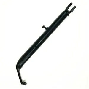 ブラックオートバイサイドキックスタンドキックスタンドホンダCG CB125 CG125ヴィンテージカフェ用 Black Motorcycle Side Kick Stand Kickstand for Honda CG CB125 CG125 Vintage Cafe 【並行輸入品】