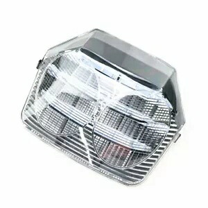 クリア LED リアブレーキテールライトレッドライトホンダ CB1300 2003 CB400 2003-08 Clear LED Rear Brake Tail Light Red Lights For Honda CB1300 2003 CB400 2003-08 【並行輸入品】