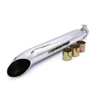 クローム排気システム排気サイレンサーマフラーパイプハーレーボバーチョッパー用 Chrome Exhaust System Exhaust Silencer Muffler Pipe For Harley Bobbers Choppers 【並行輸入品】 45,045円