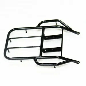 ブラック後部座席荷物ラックバックキャリアホンダ XR250 250R XR400 1996-2004 Black Rear Seat Luggage Rack Back Carrier For Honda XR250 250R XR400 1996-2004 【並行輸入品】