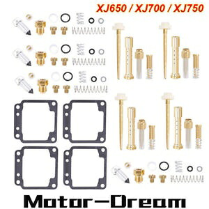 新しい 4 セットキャブレター炭水化物修理再構築キット 1980-1983 ヤマハ XJ650 XJ 650 New 4 Set Carburetor Carb Repair Rebuild Kit For 1980-1983 Yamaha XJ650 XJ 650 【並行輸入品】