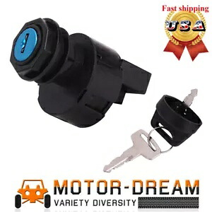 イグニッションキースイッチ ポラリス トレイルブレイザー 250 2004 2005 2006 ATV 新品 Ignition Key Switch for Polaris Trail Blazer 250 2004 2005 2006 Atv New 【並行輸入品】