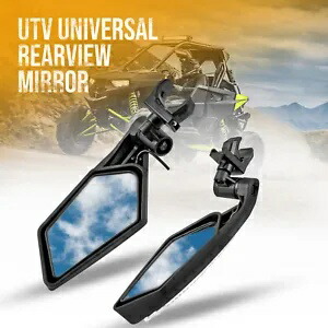 1.75 ''-2'' ロールバーサイドリアビューミラー LED 付きホンダパイオニア 1000 500 700 1.75''-2\