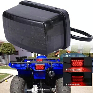 LED テールライト テールライト ブレーキ & ランニングランプ ヤマハ 2002-2012 ビッグベア 400 LED Tail Lights Taillight Brake & Running Lamp For Yamaha 2002-2012 Big Bear 400 【並行輸入品】