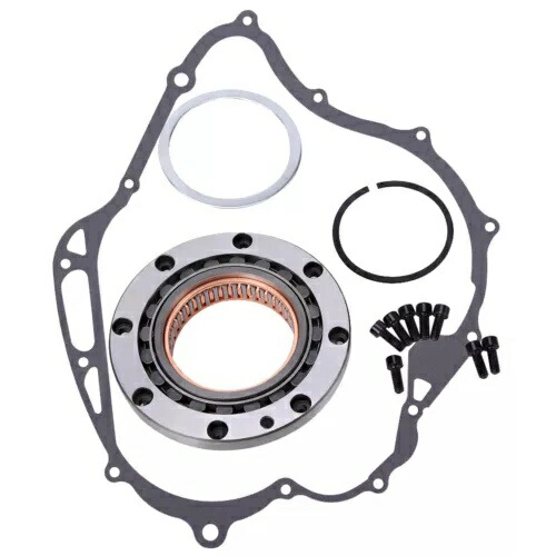 1999-2009 ヤマハ V-STAR 1100 ワンウェイスタータークラッチギアガスケットベアリング XVS For 1999-2009 Yamaha V-STAR 1100 One Way Starter Clutch Gear Gasket Bearing XVS 【並行輸入品】