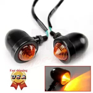 2X ユニバーサルモーターサイクルアンバーミニブレットターンシグナルインジケーターライトランプ 12V 2X UNIVERSAL MOTORCYCLE AMBER MINI BULLET TURN SIGNALS INDICATOR LIGHT LAMP 12V 【並行輸入品】 33,605円