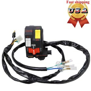 L/H スイッチ ライトスタートチョークスイッチ ホンダ Fourtrax TRX300 TRX300FW 1988-1995用 L/H Switch Light Start Choke Switch for Honda Fourtrax TRX300 TRX300FW 1988-1995 【並行輸入品】