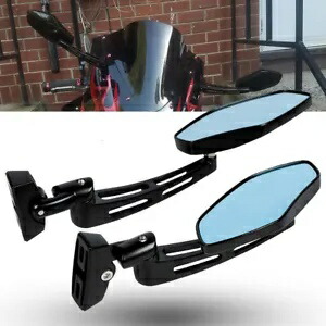 オートバイスポーツサイドバックミラー隼 ZX14R ZX10R R1 R6 ヤマハ YZF Motorcycle Sport Side Rearview Mirrors For Hayabusa ZX14R ZX10R R1 R6 Yamaha YZF 【並行輸入品】
