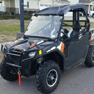 フルフロントガラスポリカーボネート 08-14 ポラリス RZR 500 570 800 S 800 XP 4 900 Full Windshield Polycarbonate For 08-14 Polaris RZR 500 570 800 S 800 XP 4 900 【並行輸入品】