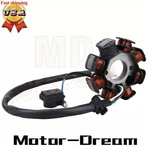 8 コイル極磁気ステータ GY6 ATV スクーター原付 125 cc 150 cc ROKETA TAOTAO 用 8-Coil Pole Magneto Stator For GY6 ATV Scooter Moped 125 cc 150 cc ROKETA TAOTAO 【並行輸入品】