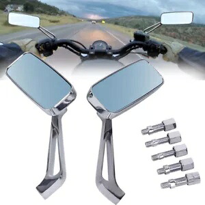 ホンダシャドウ 1100/ファントム 750 オートバイバックミラーサイドミラー 8 ミリメートル 10 ミリメートル For Honda Shadow 1100 / Phantom 750 Motorcycle Rearview Side Mirrors 8MM 10MM 【並行輸入品】 36,465円