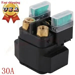 30A スターターソレノイドリレーヤマハ YFM 350 400 450 660 グリズリー コディアック BigBear 30A Starter Solenoid Relay For Yamaha YFM 350 400 450 660 Grizzly Kodiak BigBear 【並行輸入品】 32,890円