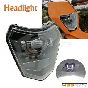 KTM デューク 200 300 350 690 EXC XC-F LED ヘッドライトアクセサリー Hi/Lo ビームランプ For KTM DUKE 200 300 350 690 EXC XC-F LED Headlight Accessories Hi/Lo Beam Lamp 【並行輸入品】
