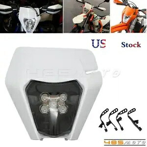 ハスクバーナ TE FE 300 350 250 701 MX エンデューロ スーパーモト LED ヘッドライト 2017-2022 For Husqvarna TE FE 300 350 250 701 MX Enduro Supermoto LED Headlight 2017-2022 【並行輸入品】