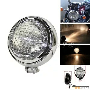 5.75 ''オートバイヘッドライトアンバーライトランプグリルカバーボトムマウントハーレー用 5.75'' Motorcycle Headlight Amber Light Lamp Grill Cover Bottom Mount for Harley 【並行輸入品】 40,040円