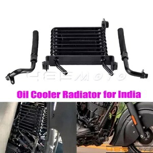 インディアン スプリングフィールド チーフ ヴィンテージ クラシック 2018-21 用エンジンオイル冷却ラジエーター Engine Oil Cooling Radiator for Indian Springfield Chief Vintage Classic 2018-21 【並行輸入品】