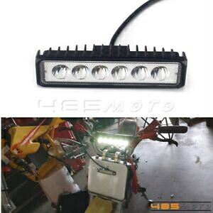 ダートバイク デュアル スポーツ 6 個 LED ライトバー 12V/24V ワークライト オフロードライト IP 67 Dirt Bike Dual Sport 6pcs LED Light Bar 12V/24V Work Light Off Road Lights IP 67 【並行輸入品】