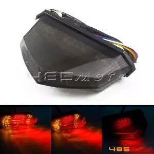 LED ブレーキ テール ライト 統合ラン ターン シグナル ランプ ハーレー ボバー クルーザー用 LED Brake Tail Light Integrated Run Turn Signals Lamp for Harley Bobber Cruiser 【並行輸入品】