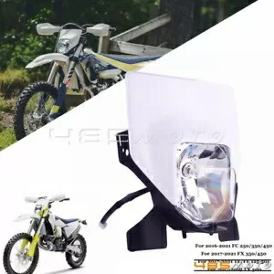 ハスクバーナ FE TE 125 150 250 350 450 501 TE 2017-2020 エンデューロヘッドライトランプ For Husqvarna FE TE 125 150 250 350 450 501 TE 2017-2020 Enduro Headlight Lamp 【並行輸入品】