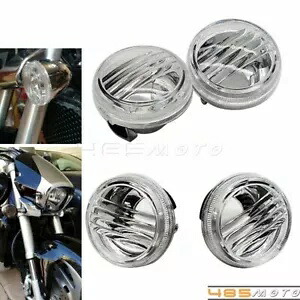 4XClear フロントリアターンシグナルレンズカバーシェル スズキブルバード M109R 06-12用 4XClear Front Rear Turn Signal Lens Cover Shell for Suzuki Boulevard M109R 06-12 【並行輸入品】