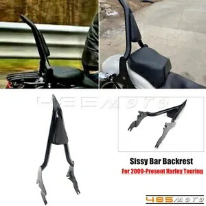 ハーレーツーリングストリートロードグライドFLTR FLTRX FLTRU FLHX用シーシーバーバックレスト Sissy Bar Backrest For Harley Touring Street Road Glide FLTR FLTRX FLTRU FLHX 【並行輸入品】