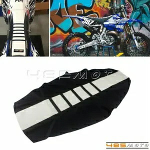 MX モトクロスリブソフトグリッパーシートカバー TE TX FE ホンダ CRF XR MX Motocross Ribbed Soft Gripper Seat Cover For TE TX FE Honda CRF XR 【並行輸入品】