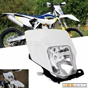 17-19 FE TE 250 350 450 501 701 スーパーモト ヘッドライト ヘッドランプ フェアリングランプ付き For 17-19 FE TE 250 350 450 501 701 Supermoto Headlight Headlamp w/ Fairing Lamp 【並行輸入品】