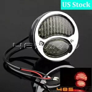 スモーク LED ブレーキターンシグナルテールライト 28-31 フォードモデル A カスタムテールライト用 Smoke LED Brake Turn Signals Tail Light For 28-31 Ford Model A Custom Taillight 【並行輸入品】 37,180円
