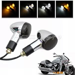 LED E4 フロント ターン シグナル ライト ウインカー インジケーター スズキ M109R VRZ1800 M50用 LED E4 Front Turn Signal Lights Blinker Indicator for Suzuki M109R VRZ1800 M50 【並行輸入品】