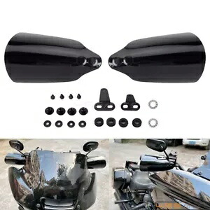 オートバイブラックハンドガードハーレーダイナソフテイルツーリングスポーツスターXL883 1200用 Motorcycle Black Handguards For Harley Dyna Softail Touring Sportster XL883 1200 【並行輸入品】 39,325円