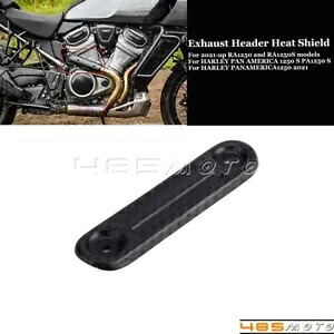 カーボンファイバーエキゾーストヘッダーヒートシールド PAN AMERICA 1250 S RA1250S PA1250用 Carbon Fiber Exhaust Header Heat Shield for PAN AMERICA 1250 S RA1250S PA1250 【並行輸入品】
