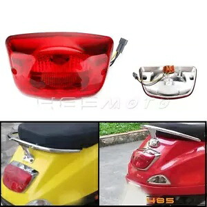 レッドレンズテールライトリアブレーキランプ LX50 LX125 LX150 IE 4V 4T Red Lens Tail Lights Rear Brake Lamp For LX50 LX125 LX150 IE 4V 4T 【並行輸入品】