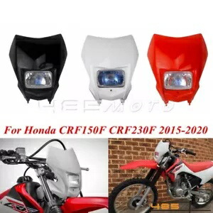 スーパーモトダートバイクフロントヘッドライトヘッドランプホンダ CRF150F CRF230F 2015-2020 Supermoto Dirt Bike Front Headlight Headlamp For Honda CRF150F CRF230F 2015-2020 【並行輸入品】