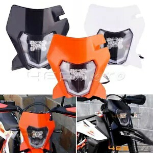 LED エンデューロバイクヘッドライトアセンブリ EXC XCW EXC F XC-W FE TC 250 450 オフロード用 LED Enduro Bike Headlight Assembly For EXC XCW EXC F XC-W FE TC 250 450 Off Road 【並行輸入品】
